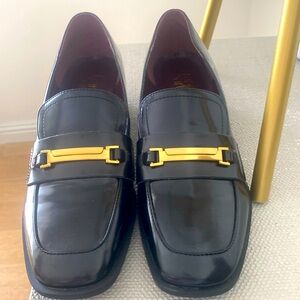 NWOT- Franco Sarto black loafers